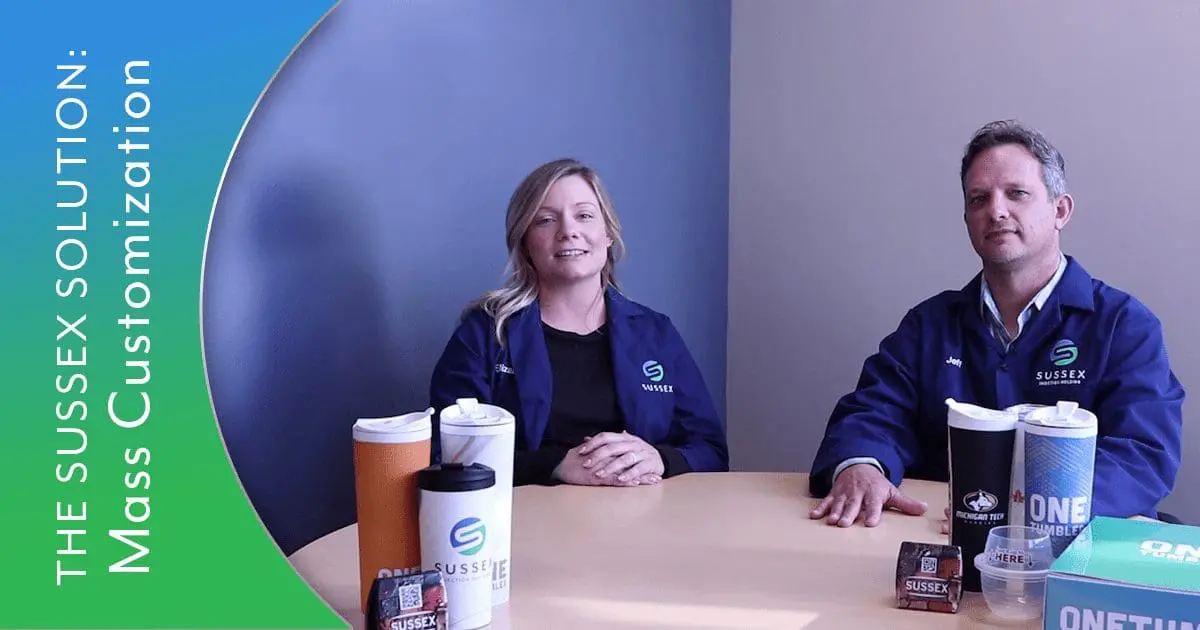 Products feature with a man and a woman