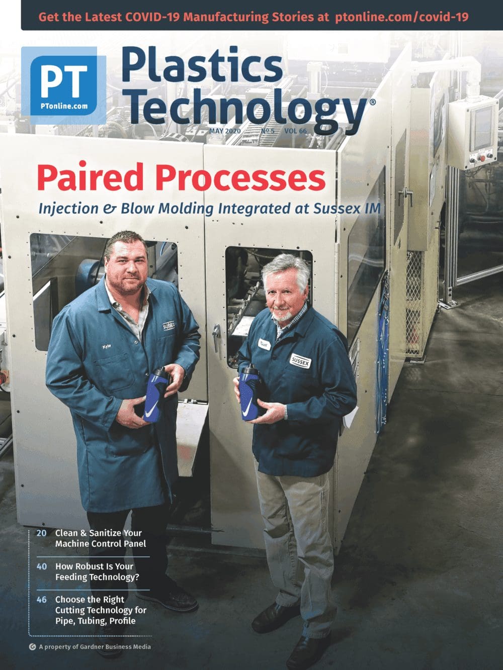 Sussex IM Featured in Plastics Technology – Paired Processes