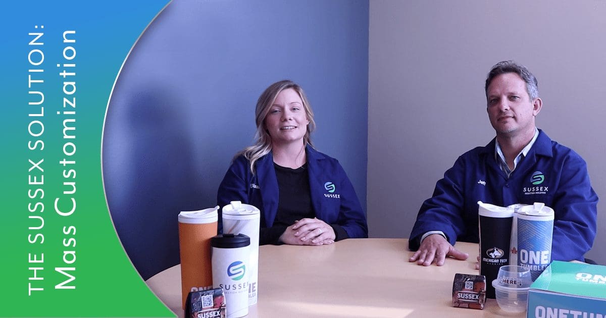 Products feature with a man and a woman