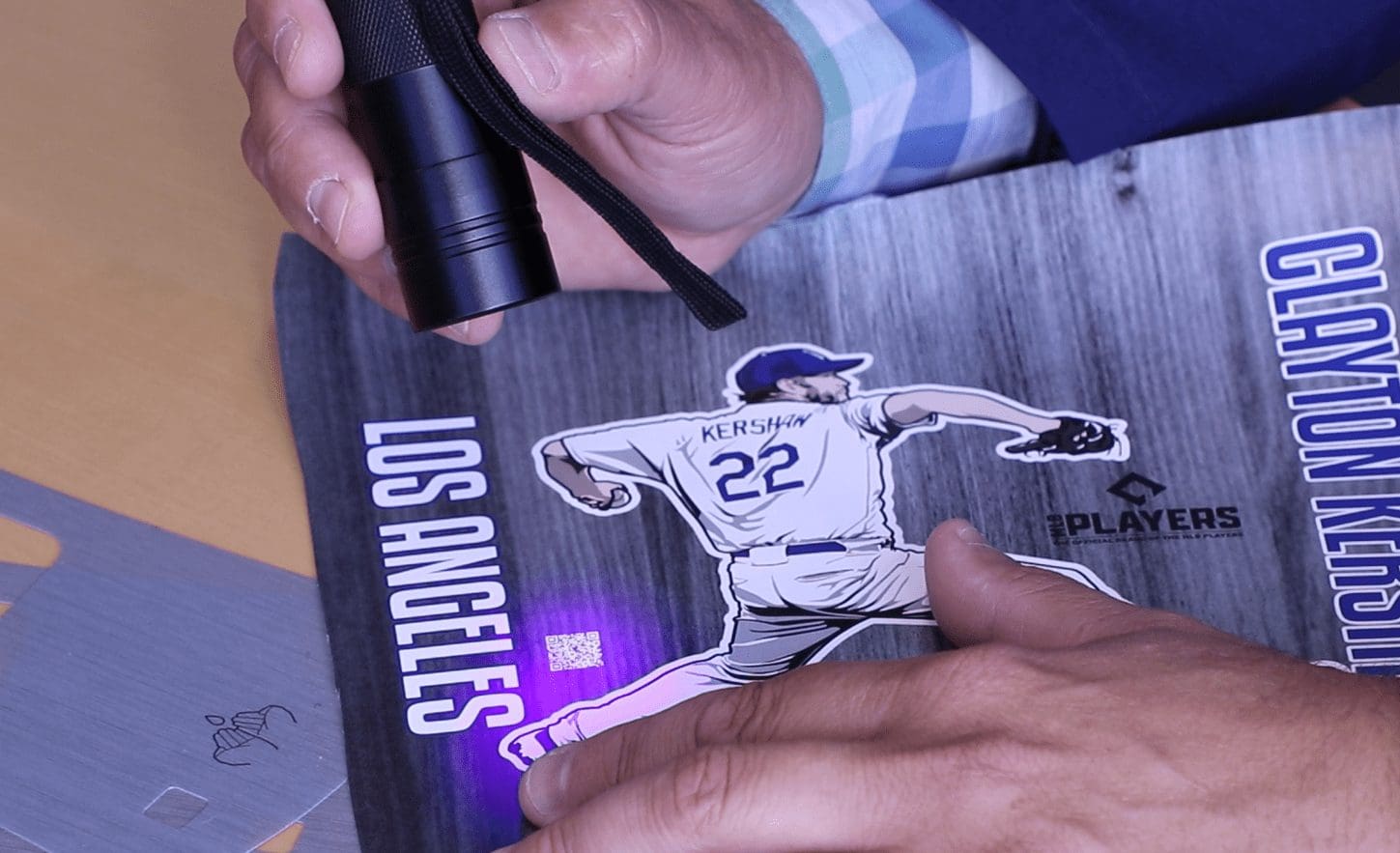 QR Code digitally embedded into an In-Mold Label